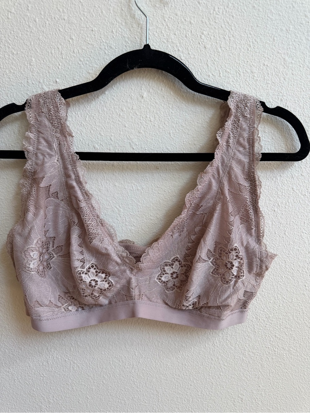 Dusty Rose Lace Bralette